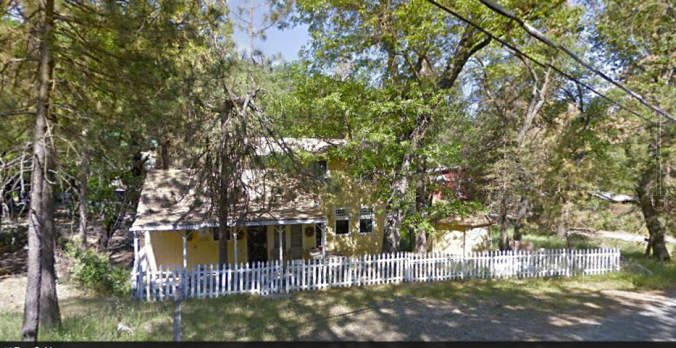 Our Cabin from Google Earth